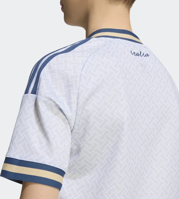 adidas Italien 2026 Auswärtstrikot kurzarm aeroblue (Junior)