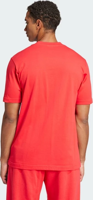 adidas Essentials Big Logo T-Shirt kurzarm pure ruby/black (Herren)