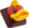 Ducky x Hot Keys Project Ducky League Keycap - Rocket, Kunstharz (Resin), rot/gelb, 1 Taste Vorschaubild
