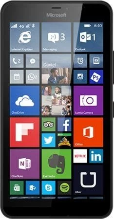 Microsoft Lumia 640 XL Dual-SIM schwarz