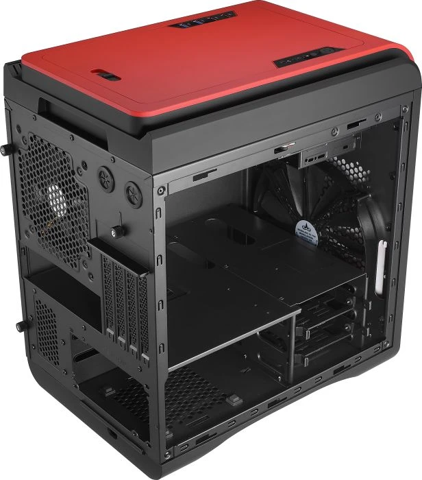 AeroCool DS Cube Red Window Edition, Acrylfenster