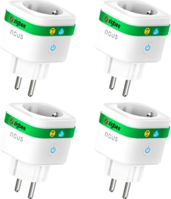 Nous A7Z ZigBee Smart Socket, 16A/3680W, Smart-Steckdose, 4er-Pack
