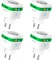 Nous A7Z ZigBee Smart Socket, 16A/3680W, Smart-Steckdose, 4er-Pack Vorschaubild