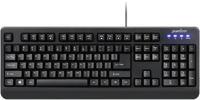 Perixx Periboard-517, schwarz, USB, US