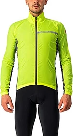Castelli Squadra Stretch Fahrradjacke yellow fluo/dark grey (Herren)