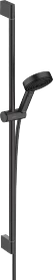 Hansgrohe Pulsify Select S Brauseset 105 3jet Relaxation EcoSmart mit Brausestange 90cm mattschwarz