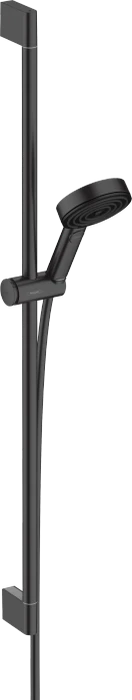 Hansgrohe Pulsify Select S Brauseset 105 3jet Relaxation EcoSmart mit Brausestange 90cm mattschwarz