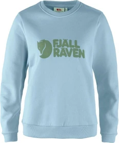 Fjällräven Logo Sweatshirt breeze blue/patina green (Damen)