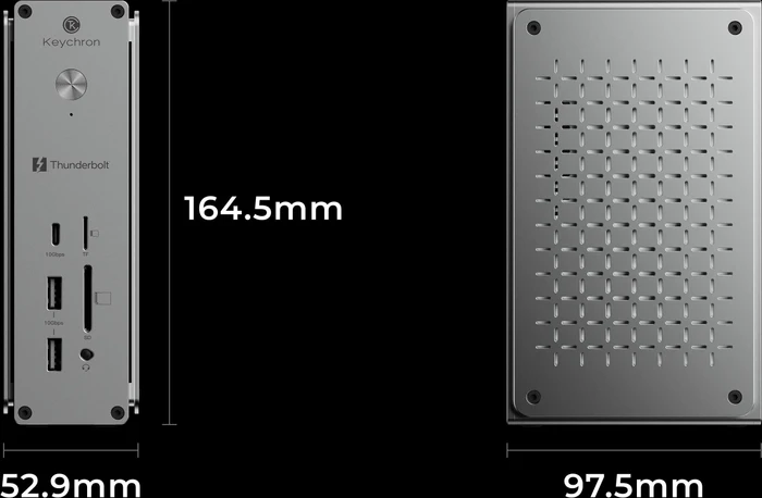 Keychron 14-in-1 Dock, Thunderbolt 5 [Buchse]