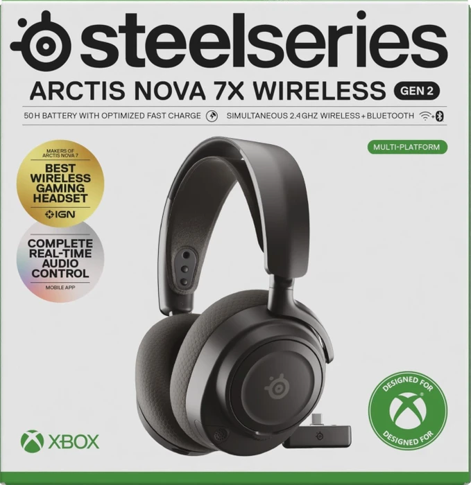 SteelSeries Arctis Nova 7X Wireless Gen 2 schwarz