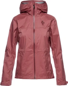 Black Diamond Treeline Rain Shell Funktionsjacke rosewood (Damen)