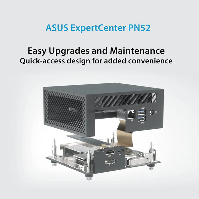 ASUS ExpertCenter PN52-S5030MD, Ryzen 5 5600H, 8GB RAM, 256GB SSD