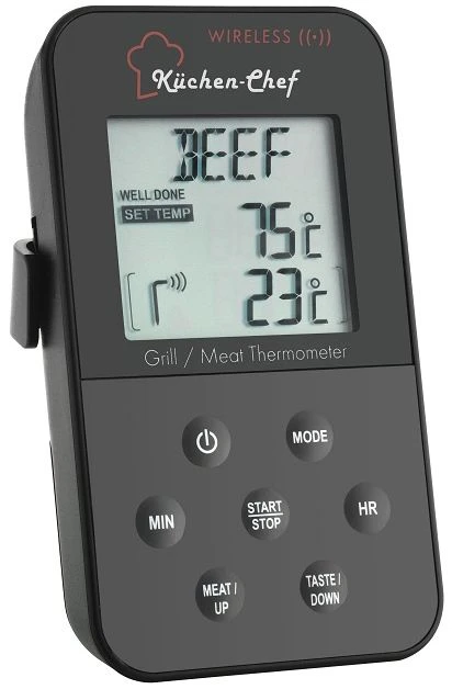 TFA Dostmann Küchen-Chef Funk Fleisch-Thermometer digital