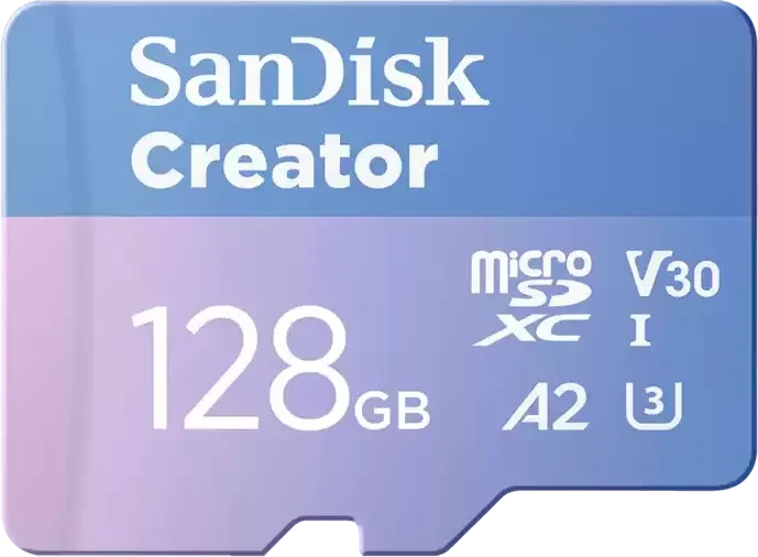 SanDisk Creator R190/W90 128GB Kit, UHS-I U3, A2, Class 10
