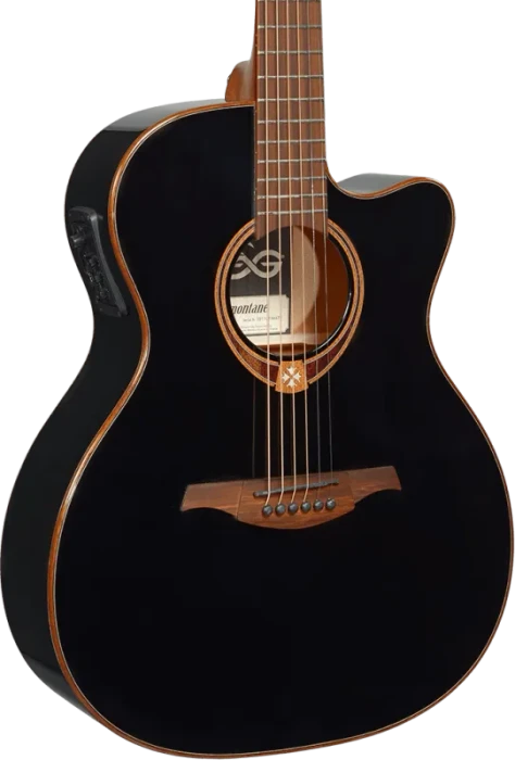 LAG Tramontane 118 Auditorium Cutaway schwarz (T118ACE-BLK) – Bild 6