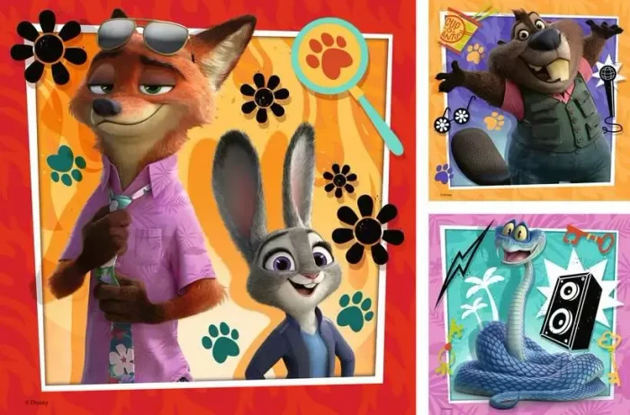 Ravensburger Disney Zoomania - Auf neuer Mission 3x49