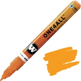 Molotow ONE4ALL 127HS-CO 1.5mm Acrylmarker neonorange fluoreszent