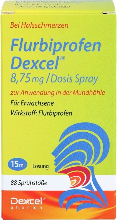 Flurbiprofen Dexcel 8,75 mg/Dosis Spray, 15 ml