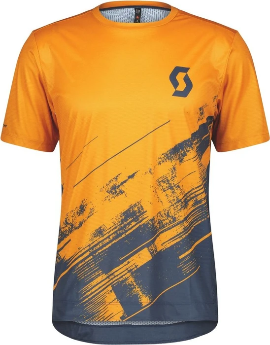 Scott Trail Vertic Trikot kurzarm copper orange/midnight blue (Herren)