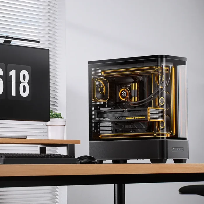 Jonsbo TK-5 Black, Glasfenster