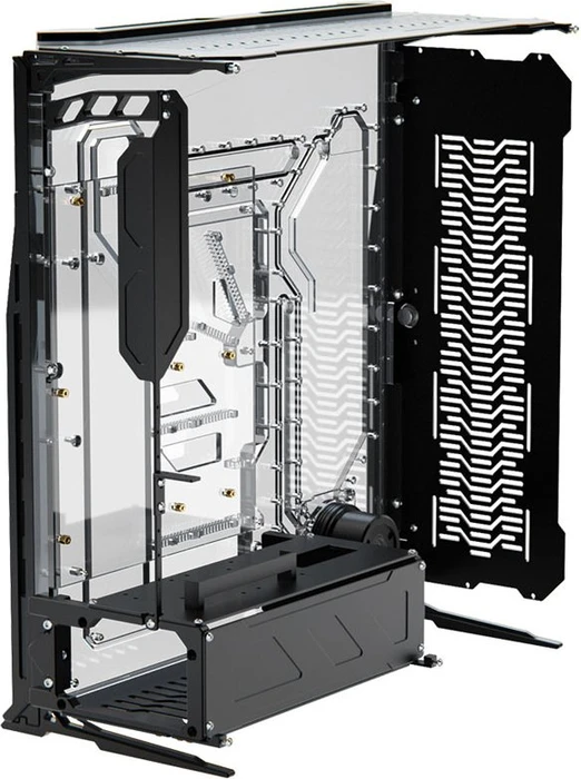 Singularity Computers Spectre [3.0], schwarz, Acrylfenster