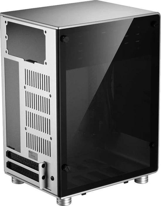 Jonsbo U1 Plus silber, Glasfenster, Mini-ITX