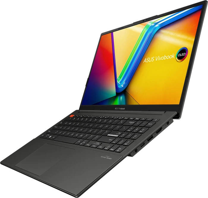 ASUS VivoBook S15 OLED K5504VN-MA045W, Midnight Black, Core i9-13900H, 16GB RAM, 1TB SSD, Arc A350M Graphics, DE