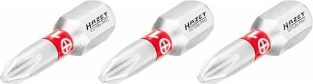 Hazet 2215N-PH 1/3 Kreuzschlitz Bit 1/4", PH1x25mm, 3 Stück