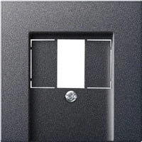 Gira Abdeckung für USB-Spannungsversorgung PD System 55 anthrazit