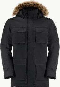 Jack Wolfskin Glacier Canyon Funktionsmantel schwarz (Herren)