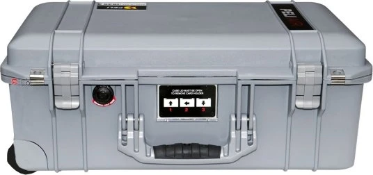 Peli Air Case 1535 Schutzkoffer ohne Schaumstoff silber