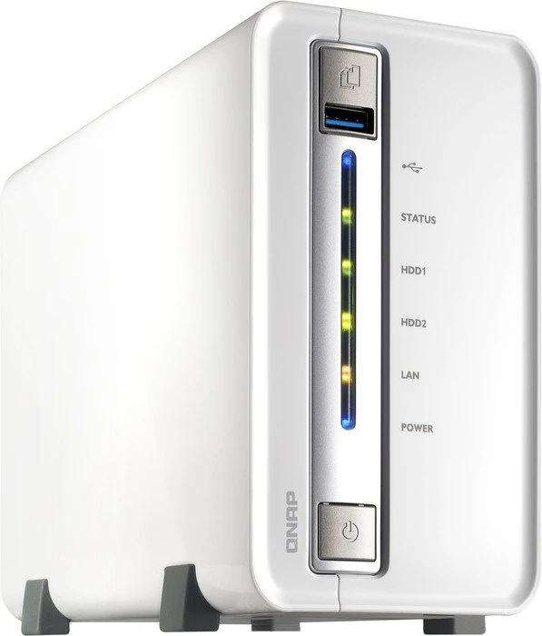 QNAP Turbo Station TS-251C, 1GB RAM, 1x RJ-45 1000Base-T, 1x USB-A 3.0