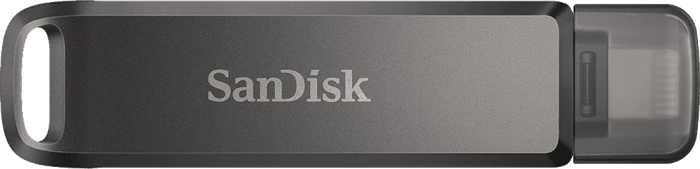 SanDisk iXpand Luxe 64GB, USB-C + Apple Lightning, USB 3.2 Gen 1×1, USB 2.0