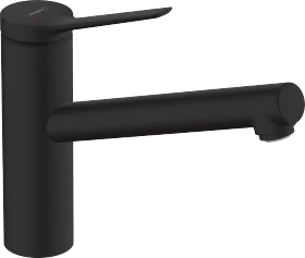 Hansgrohe Zesis M33 Einhebel-Küchenmischer 150 1jet mattschwarz