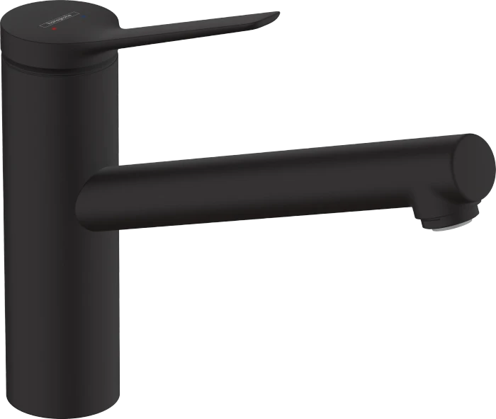 Hansgrohe Zesis M33 Einhebel-Küchenmischer 150 1jet mattschwarz
