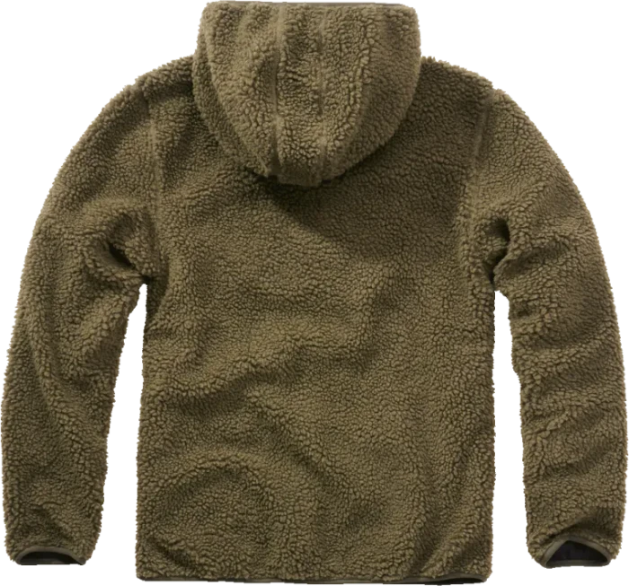 Brandit Teddyfleece Worker Hoodie olive (Herren)
