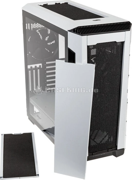 Phanteks Eclipse P600S Glacier White, weiß, Glasfenster, schallgedämmt