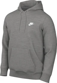 Nike Club French-Terry Hoodie dark grey heather/light smoke grey/white (Herren)