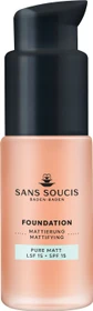 Sans Soucis Pure Matt Foundation 30 natural rosé LSF15, 30ml