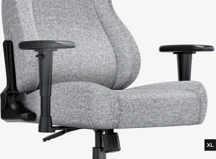 Anda Seat Novis Ultra Gamingstuhl, Size XL, Stoff grau