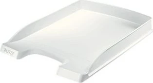 Leitz Plus Briefablage flach, A4, weiß