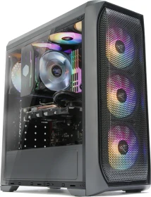 Zalman N5 MF, schwarz, Glasfenster