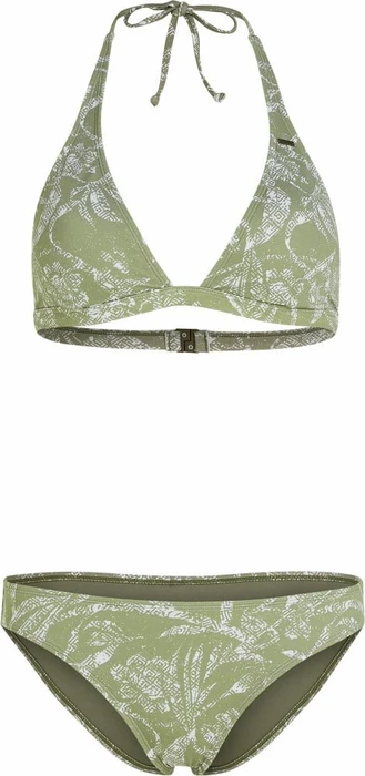 O'Neill Essentials Marga Cruz Bikini-Set green textured jungle (Damen)
