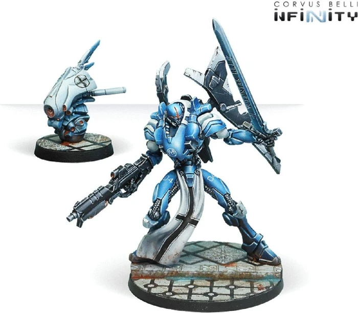 Corvus Belli Infinity - PanOceania - Seraphs, Military Order Armored Cavalry (280281-0550)