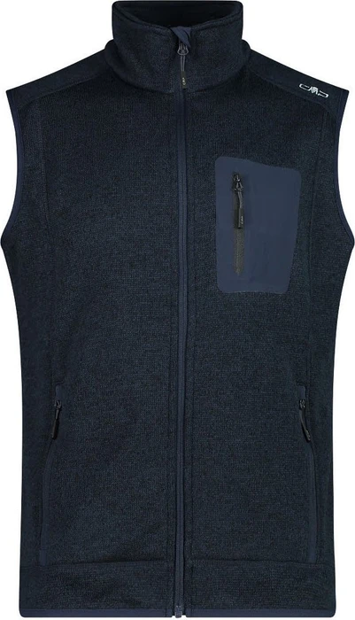CMP Knit Tech Weste b. blue/antracite (Herren)