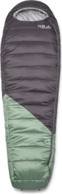 Rab Radeon -6C Regular Mumienschlafsack dark fig green/graphene (Damen)