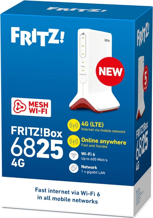 FRITZ! FRITZ!Box 6825 4G, International, LTE