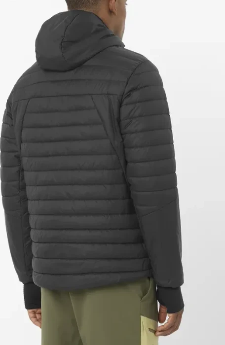 Salomon RFLX Hooded Funktionsjacke deep black (Herren)