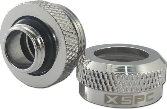 XSPC Rohranschluss G1/4" auf 14/10mm, verchromt