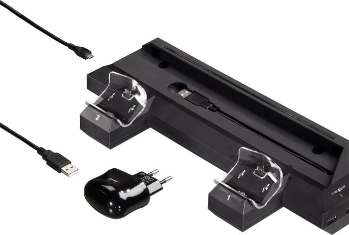 Hama Multistand Charger Bluelight Ladestation (PS4)
